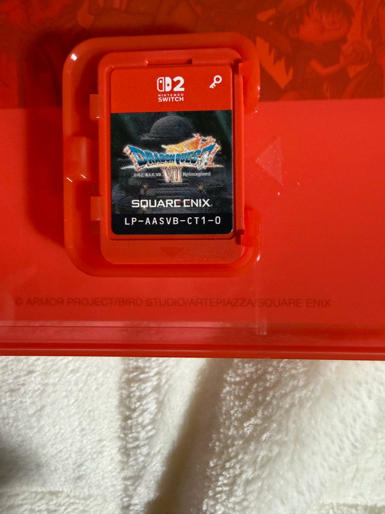 닌텐도스위치2 드래곤퀘스트7, 1,2합본 판매합니다--1