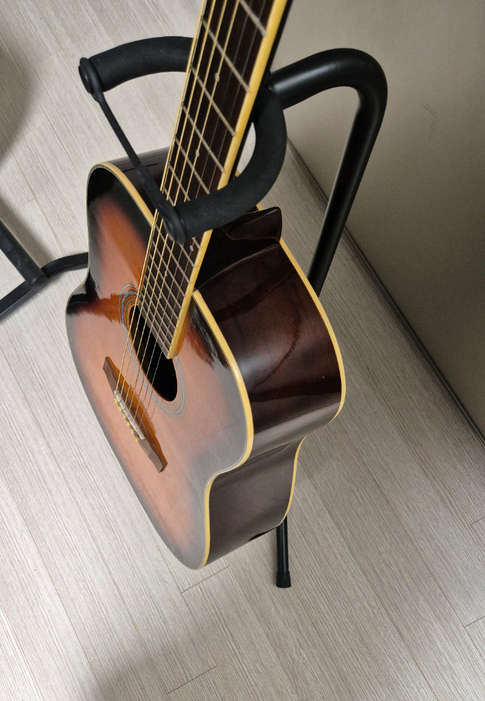 오봉 수제 어쿠스틱 기타--3