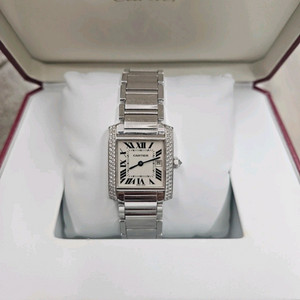 까르띠에 탱크프랑세즈 화골 다이야