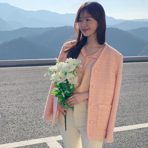 바이씨니 치크팝 트위드 자켓:) 이미지