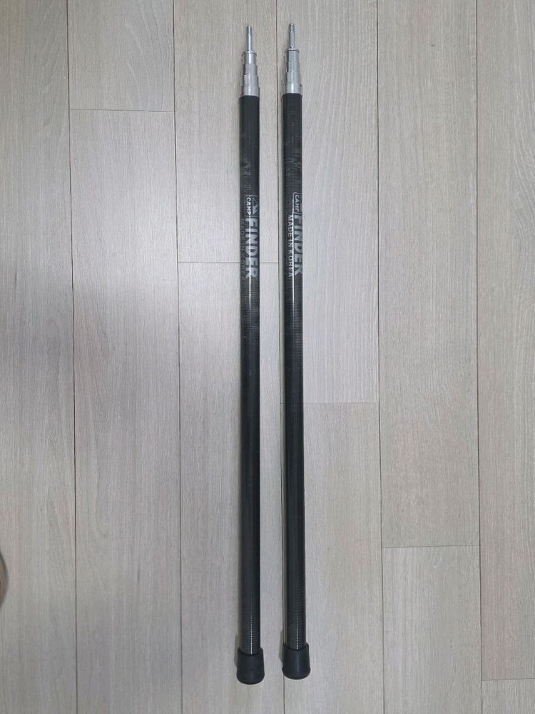 캠프파인더 슬라이드 카본 폴 2.0m 2개 1세트--1