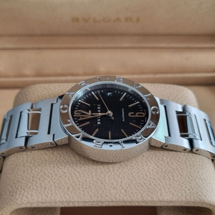 불가리 불가리 검판 구형 33mm 오토 여성용 BB33SS(오버홀 완료) 이미지