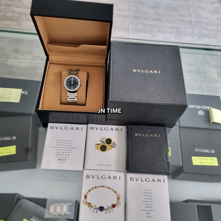 불가리 불가리 검판 구형 33mm 오토 여성용 BB33SS(오버홀 완료) 이미지