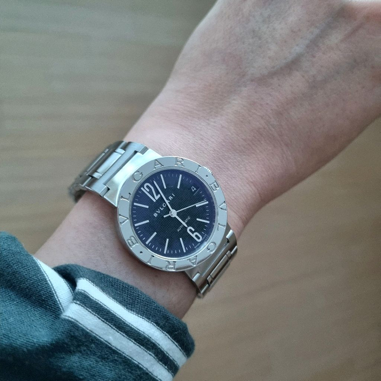 불가리 불가리 검판 구형 33mm 오토 여성용 BB33SS(오버홀 완료) 이미지