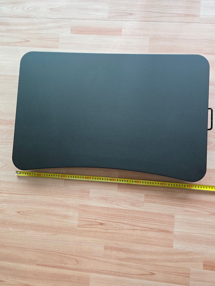 유압식 수동 높이조절 스탠딩 데스크 이미지