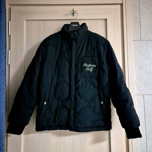 말본 골프 리버시블 구스다운 플리스 방풍 패딩 자켓 L 100-105(국내정품) 이미지