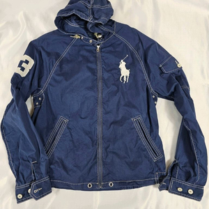 폴로빅포니투웨이스티치후드집업