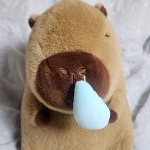 콧물 흘리는 카피바라 인형 이미지