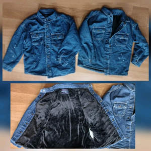 남아 여아 에코퍼 청자켓 120 130