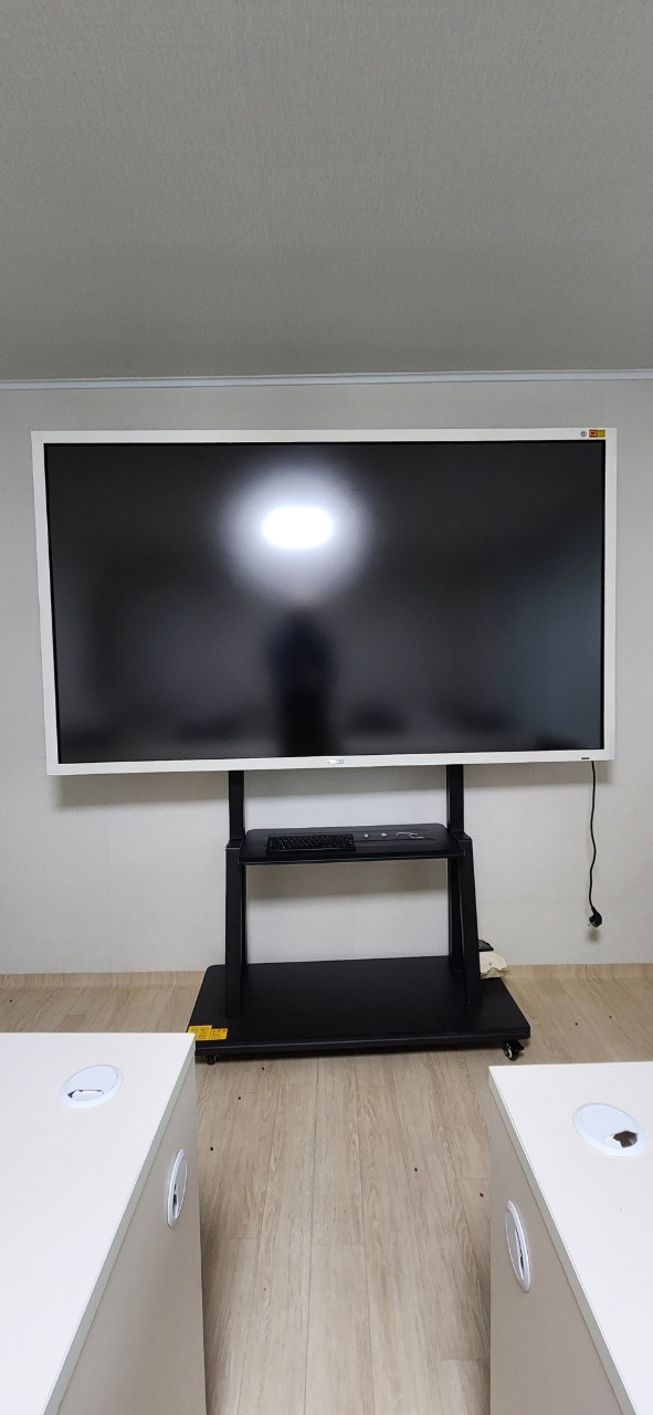 4k 선명한 화질의 QLED급 대형 전자칠판 86인치--2