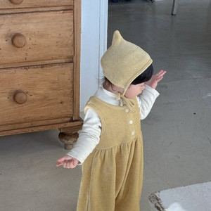 아리코베베 후들올인원 노랑 s사이즈