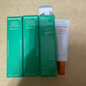이니스프리 비타민C 잡티 톤업 선크림 50ML