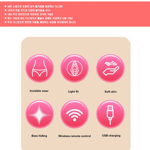 웨어러블G Spot Clitoris 자극기 성인 여성용 장난감