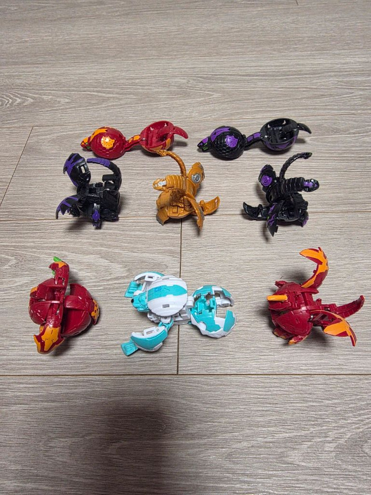 바쿠칸 배틀 플래닛 8종--1