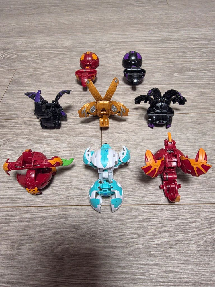 바쿠칸 배틀 플래닛 8종--2