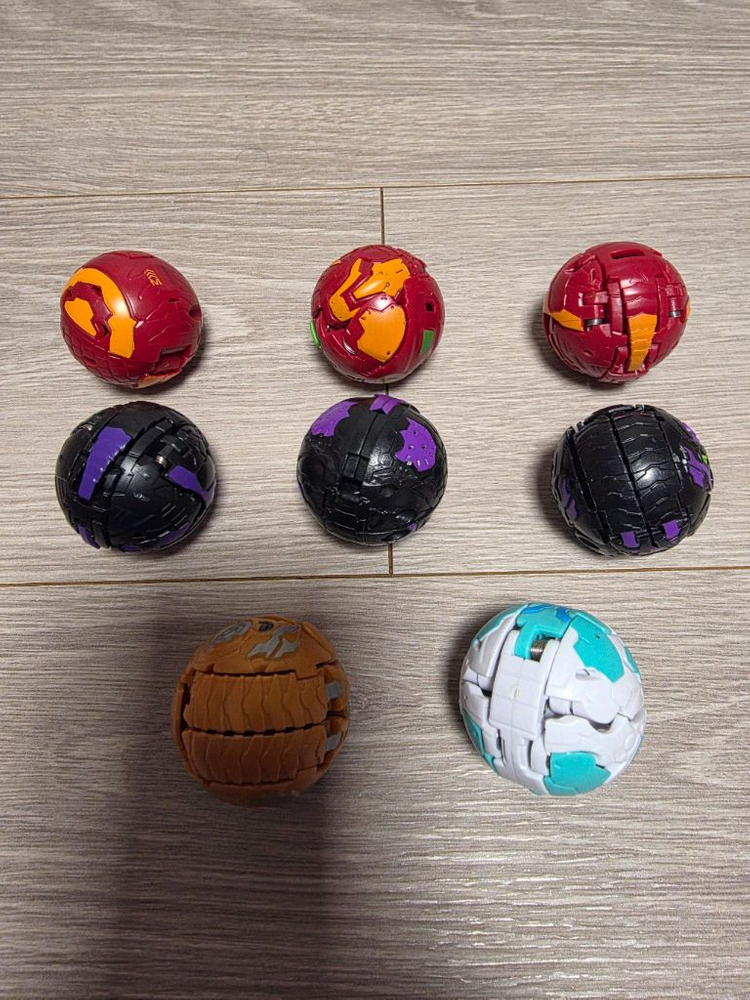 바쿠칸 배틀 플래닛 8종--3