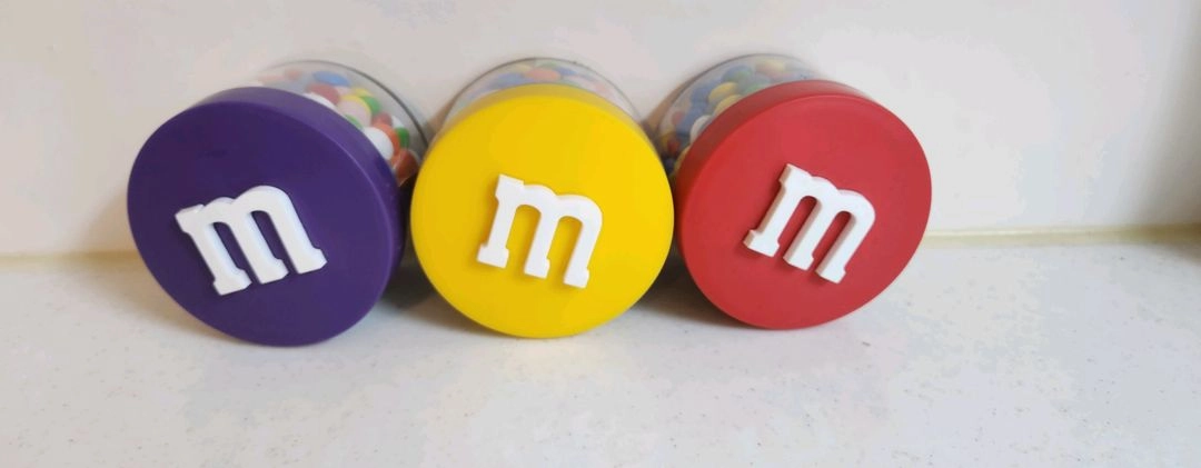 라스베가스 M&Ms 3단 타워 컨테이너 (희귀/인테리어용) 이미지