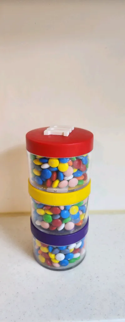 라스베가스 M&Ms 3단 타워 컨테이너 (희귀/인테리어용) 이미지