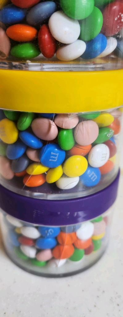라스베가스 M&Ms 3단 타워 컨테이너 (희귀/인테리어용) 이미지