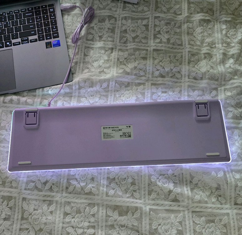 보라 유선 키보드 새상품--3