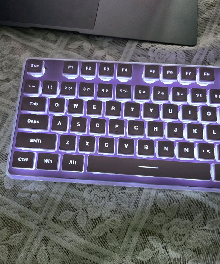 보라 유선 키보드 새상품--4