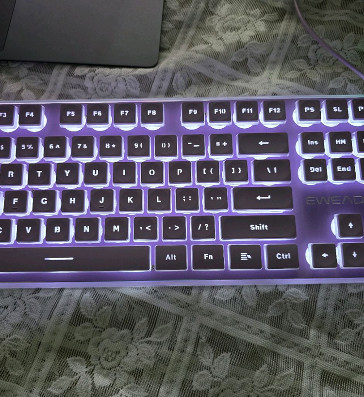 보라 유선 키보드 새상품--5