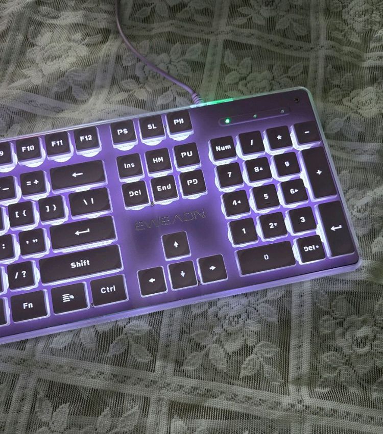 보라 유선 키보드 새상품--6