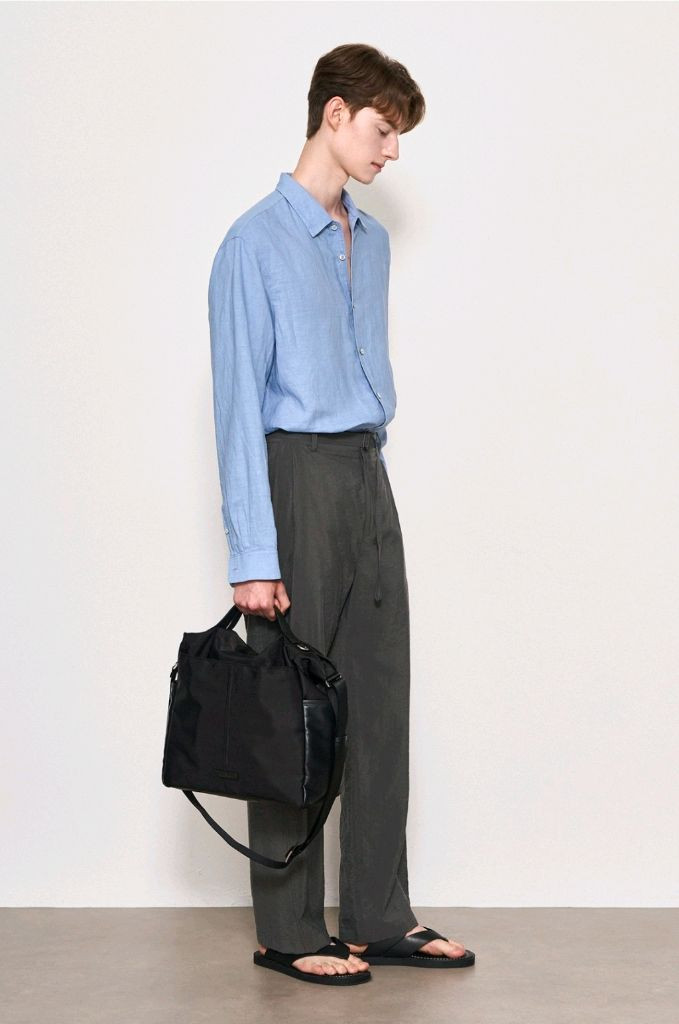 [정품] 타임옴므 25ss 남성 유틸리티 멀티포켓 토트백 크로스백 이미지