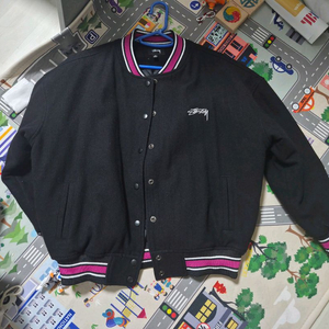 스투시 바시티 자켓