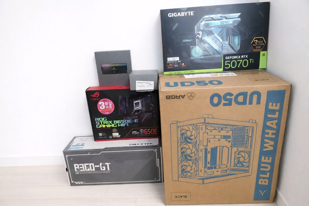 7800x3D 5070ti 48gb 1TB 게이밍 컴퓨터--3