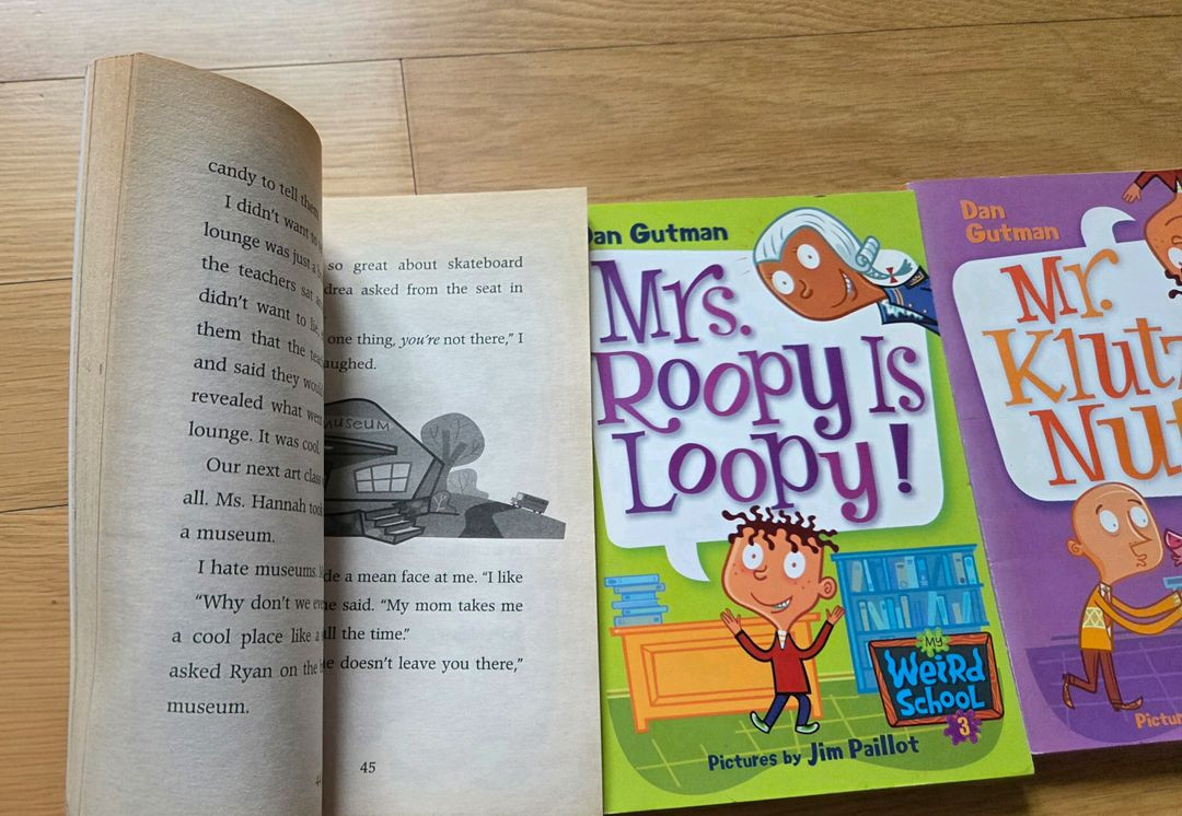 영어책 23권 네이트 더 그레이트, 제로니모 스틸턴, 미스 데이지 이즈 크레이지 등 오디오북--5