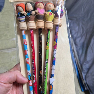 태국 전통인형 연필세트