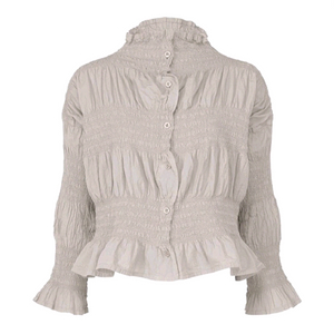 이세이미야케 슈링크가디건 그레이