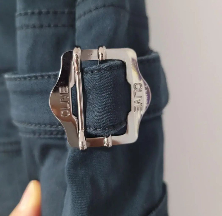 올리브 멜빵 나시 원피스 이미지