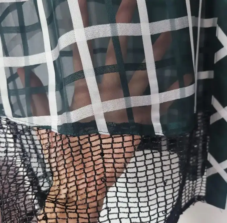 (새상품) 투에스티 시스루 롤업 블라우스 자켓 이미지