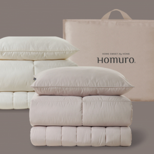 택포 웜이불 겨울이불 자가발열 이불패드세트 호무로 필굿 알러지케어 크림화이트