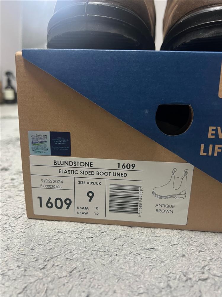 블런드스톤 클래식 1609 첼시부츠 엔틱브라운 AU9--5