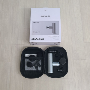 웰와이즈 미니 마사지건 이미지