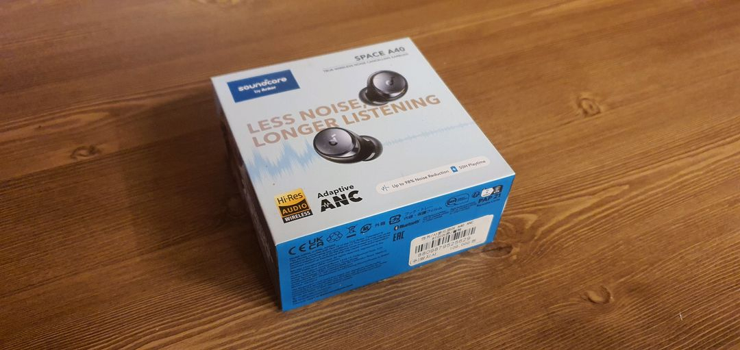 앤커 사운드코어 스페이스 A40 노이즈캔슬링 블루투스 이어폰 (단순개봉, 새상품)--1