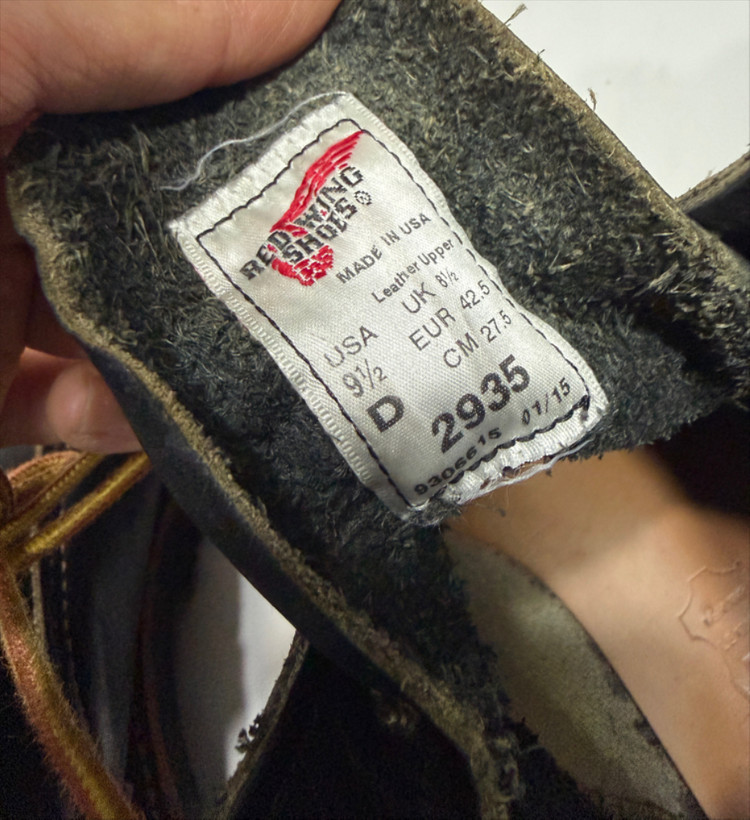 레드윙 라인맨 2935 275cmm--3