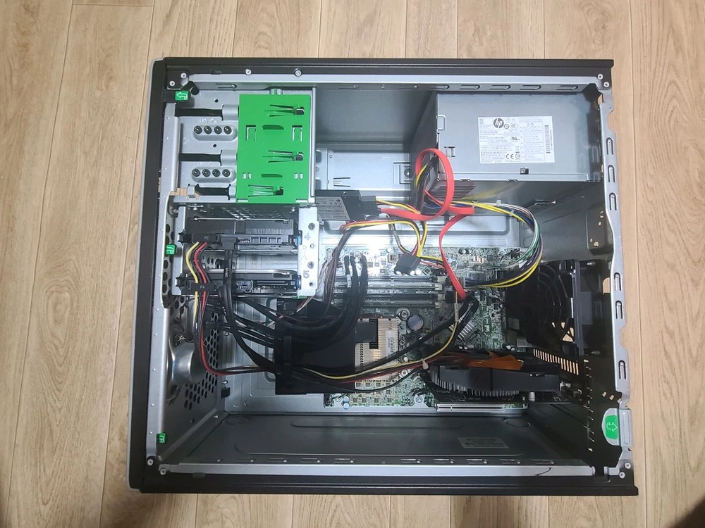 HP i5본체, 삼성 27인치 커브드 모니터 이미지
