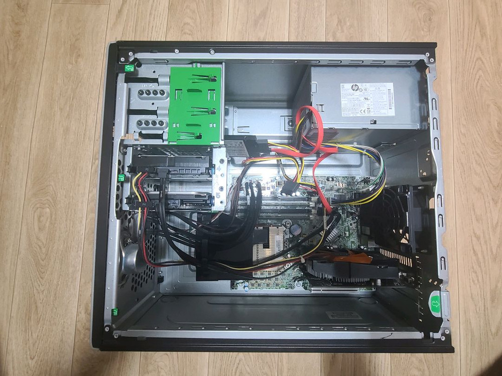 HP i5본체, 삼성 27인치 커브드 모니터 이미지