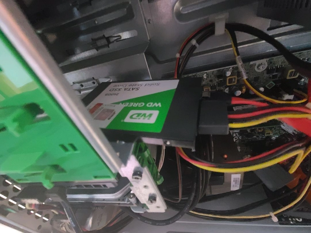 HP i5본체, 삼성 27인치 커브드 모니터 이미지