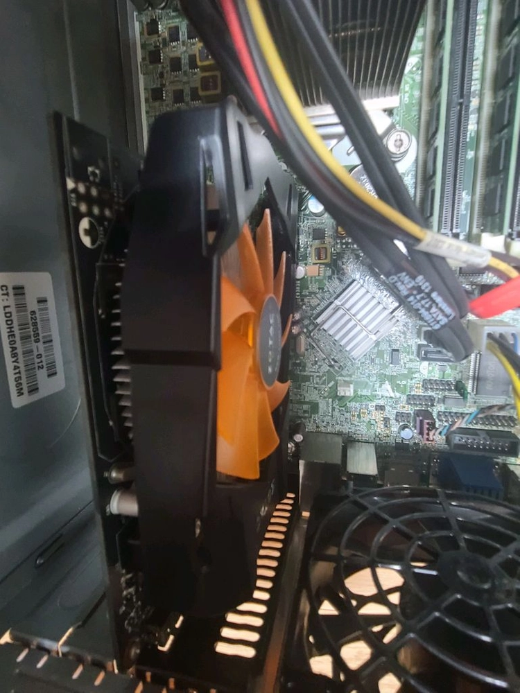 HP i5본체, 삼성 27인치 커브드 모니터 이미지