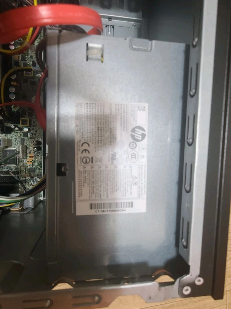 HP i5본체, 삼성 27인치 커브드 모니터 이미지