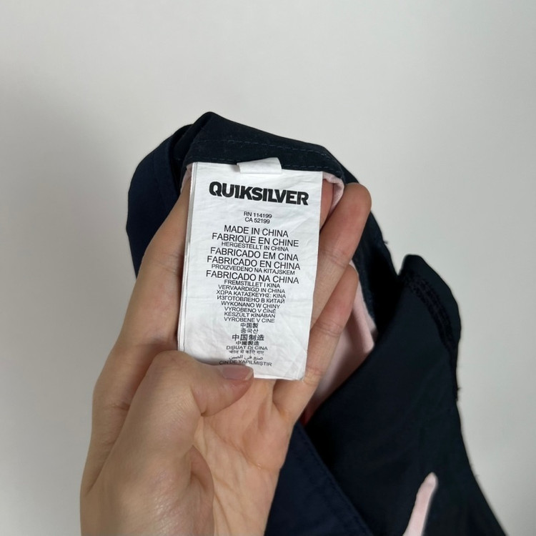 퀵실버/사각 수영 바지 보드숏 수영복 남S 28/라덴--2