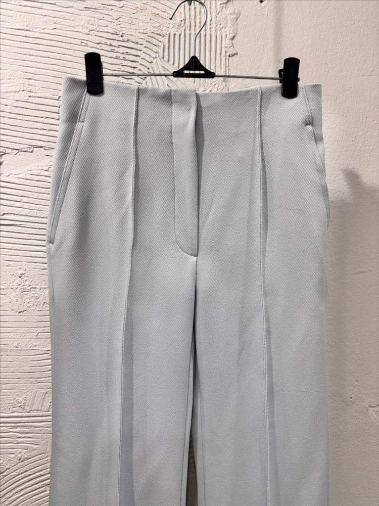 매니모어몽 앞주름 롱 슬림팬츠 이미지