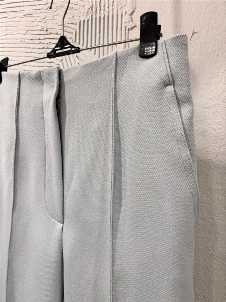 매니모어몽 앞주름 롱 슬림팬츠 이미지