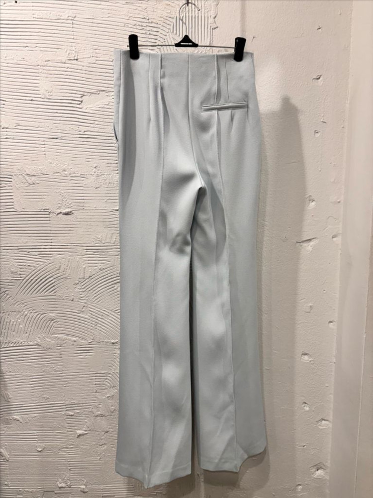 매니모어몽 앞주름 롱 슬림팬츠 이미지