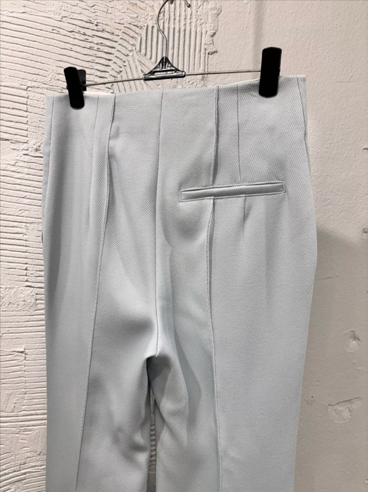 매니모어몽 앞주름 롱 슬림팬츠 이미지